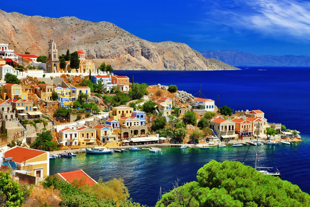 Ano Symi, Symi, Dodécanèse, Grèce | © Freeartist