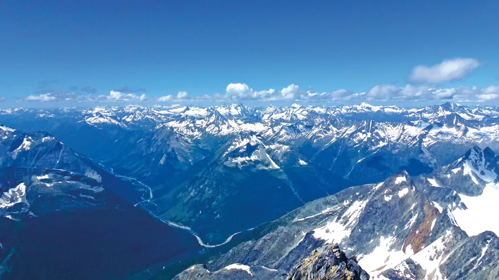 Col Rogers, parc national des Glaciers.© iStockphoto/july7th