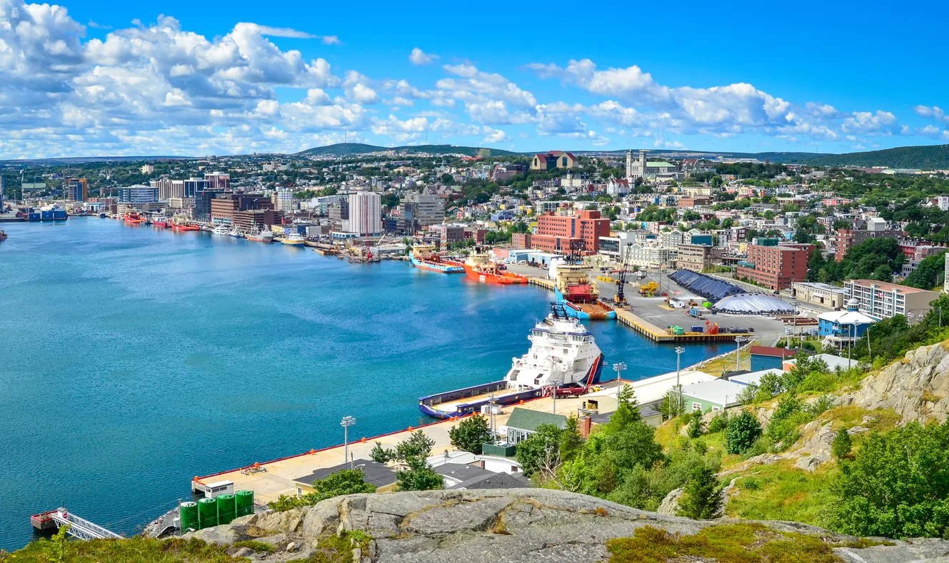 Vue panoramique sur St-John's © iStock- Kyle Bedell