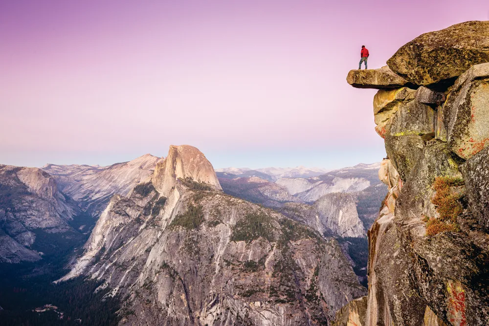 Point de vue sur le Half Dome.©iStockphoto/bluejayphoto