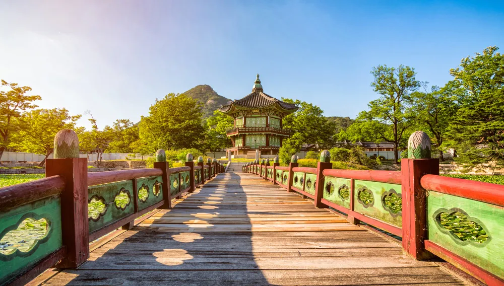 Gyeongbokgung Palace, Séoul, Corée du Sud | © GoranQ