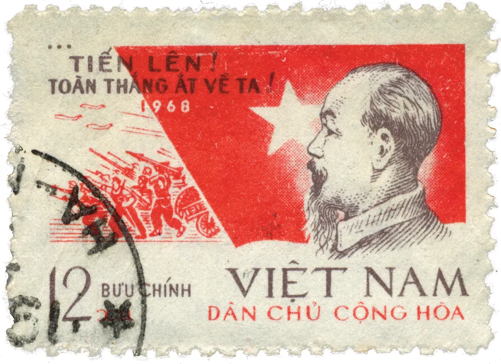 Timbre illustrant Hô Chi Minh.
Crédit:	©iStockphoto.com/Shtaa