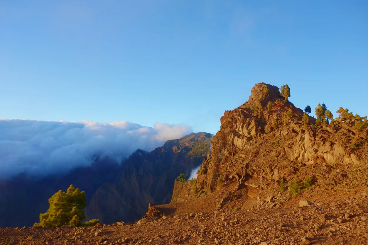 Un paysage du GR131 sur la Ruta de los Volcanes sur l'île de La Palma 
© iStock
