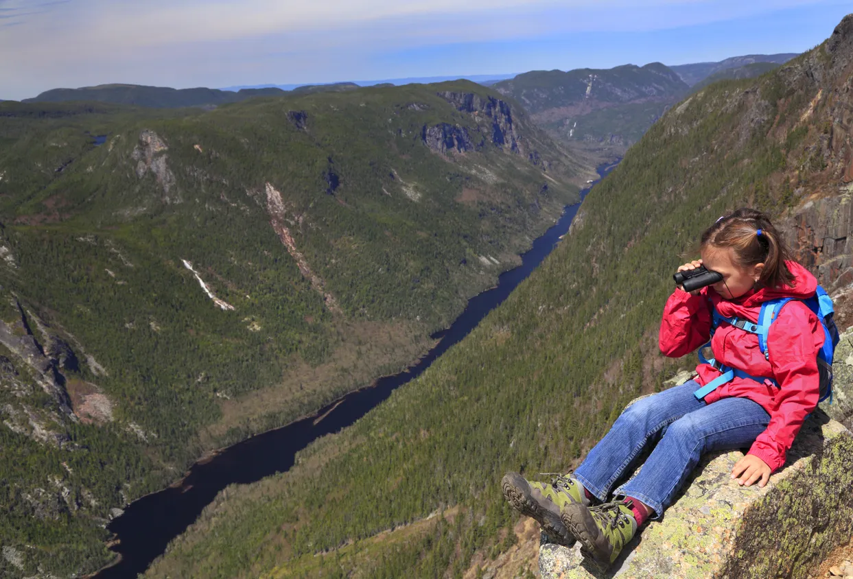 Acropoles des Draveures, Hautes-Gorges-de-la-Rivière-Malbaie © iStock / Vladone