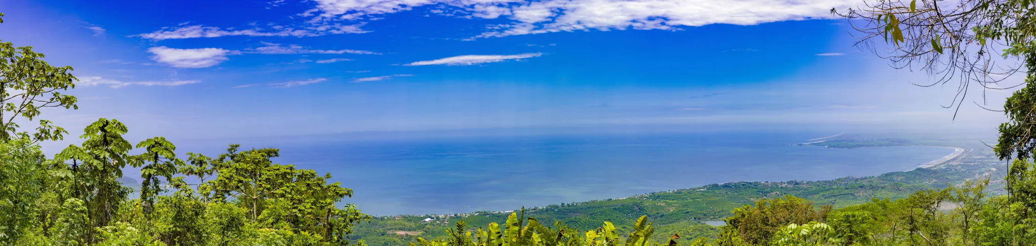 Panorama sur la plage de Matanchen avec San Blas au loin, sur la côte pacifique du Mexique | © iStock / drferry
