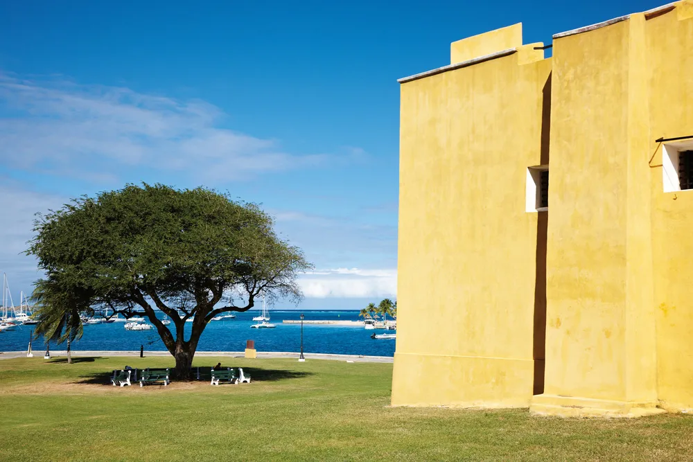 Le Fort Christiansvaern, en bord de mer.  | © iStockphoto.com/1Photodiva