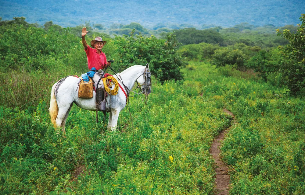 Un cowboy au Costa Rica (double page précédente).
©iStockphoto / Roberto A Sanchez
