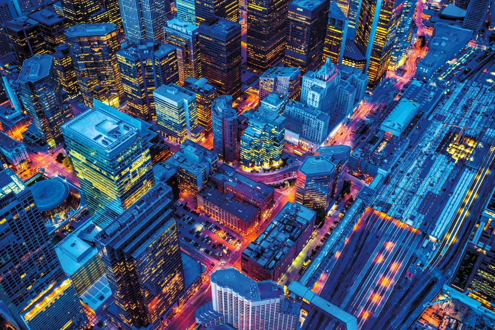 Le centre-ville de Toronto. | © iStockphoto.com/mbbirdy