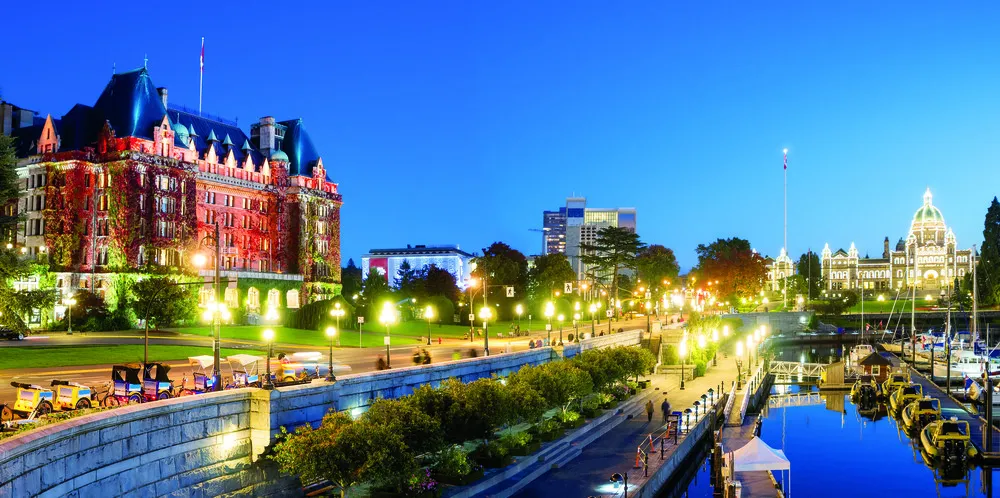 L’Inner Harbour et le vieux Victoria.©iStockphoto/john davies