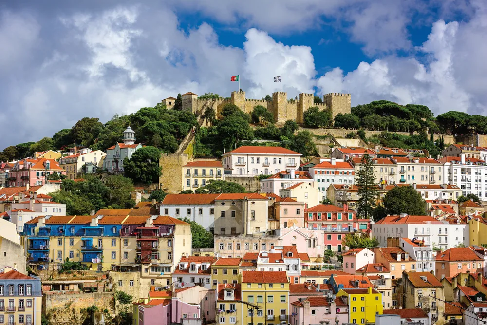 Le Castelo de São Jorge.©iStockphoto/Sean Pavone