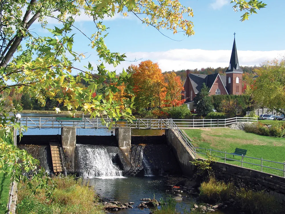 Knowlton dans les Cantons-de-l'Est au Québec ©iStockphoto.com/Eric Gagnon