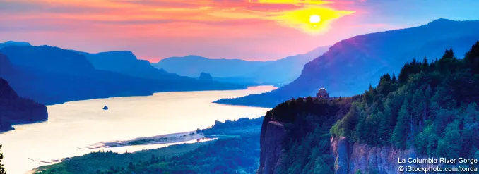 La Columbia River Gorge | ©iStockphoto.com/tonda